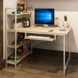 秋燕电脑桌 台式家用简约现代笔记本电脑桌简易书架学习办公桌