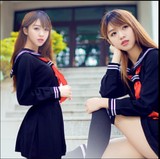 动漫cosplay日本学生jk制服套装表演服长袖女短裙水手服COS