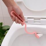 日本进口卫生间马桶刷长柄创意厕所刷塑料清洁刷缝隙刷洁厕小刷子