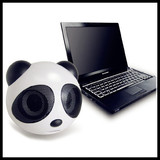 usb台式电脑熊猫迷你小音箱笔记本音响手机便携重低音炮平板音响