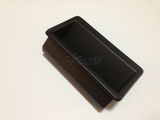 黑色塑料暗拉手 嵌入式LS107 埋入式 卡式拉手 机柜拉手 LS537-1