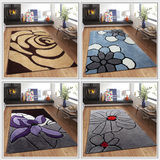 特价客厅地毯  茶几毯简约现代弹力丝韩国亮丝地毯卧室床边长方形