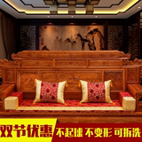 红木罗汉床垫五件套实木中式座垫飘窗海绵棕垫可定做