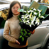 重庆鲜花速递香水百合花束成都鲜花生日送同事领导同城花店送花
