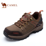 CAMEL骆驼 正品男鞋牛皮真皮户外鞋运动鞋徒步鞋登山鞋低帮系带鞋