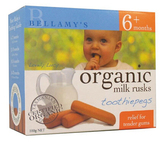 现货 澳洲代购贝拉米有机宝宝 磨牙棒 婴儿 磨牙饼干Bellamy's 6+