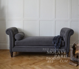 新古典后现代沙发躺椅 美式欧式贵妃榻 地中海法式混搭休闲床尾凳