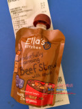 香港代购 英国艾拉厨房Ella's Kitchen有机土豆炖牛肉泥7月+130g