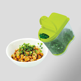 日本LEC翻盖保鲜盒葱花盒防潮葱姜收纳盒冰箱沥水盒塑料食品盒子