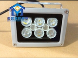 监控LED补光灯 摄像机LED白光灯 12V监控补光灯 8颗灯10W的功率