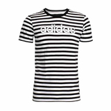 ADIDAS阿迪达斯男2016新款Neo运动休闲短袖条纹T恤AY5572