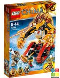 正品LEGO/乐高积木 无敌狮的烈焰金狮战车70144 气功传奇2014新款