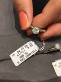 澳门专柜正品代购 Tiffany蒂芙尼6爪钻石戒指 订婚戒指61分 E颜色