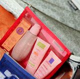 旅行洗漱包韩国便携式洗漱袋收纳包男女收纳袋 防尘网袋