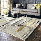 时尚现代欧式宜家地毯客厅茶几沙发地毯卧室床边手工腈纶地毯定制