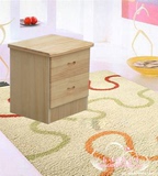 新西兰进口松木床头柜小储物柜实木床头柜小箱子2斗小柜收纳柜