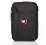 瑞士军刀 男士腰包帆布包红米noto3手机包袋挂包证件零钱包运动包