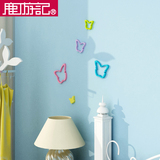 鹿游记木可移除3d蝴蝶立体墙贴客厅卧室电视背景墙装饰儿童沙发墙