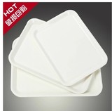 密胺餐具托盘欧式长方形大盘子创意果盘水杯托盘塑料茶盘面包托盘
