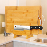 竹可心楠竹砧板架刀槽菜板架菜刀架厨房用品多功能刀座案板架特价