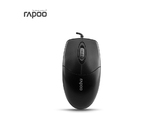 Rapoo/雷柏M110 有线鼠标 USB笔记本电脑便宜鼠标 办公家用 特价