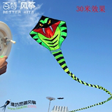 2015百特新款风筝 15米/30米/68米  青蛇风筝 蛇风筝 好飞壮观