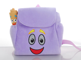 包邮爱探险的朵拉书包Dora背包儿童书包婴儿毛绒小书包 宝宝礼物