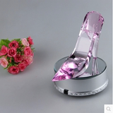 灰姑娘的水晶鞋摆件 情人节 送女友老婆礼物 创意生日定制礼品