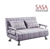 上海SASA品牌 小户型折叠 可拆洗布艺沙发床1.2米1.5米1.8米宜家