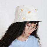 [转卖]2015TYAKASHA塔卡沙水果系列奶白色满绣小生梨牛仔渔夫帽