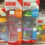 香港代购 NUK宽口径塑料PP奶瓶150/300ml 搭配硅胶中孔宽奶嘴