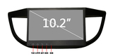 四核本田CRV安卓4.4电容屏GPS导航DVD收音蓝牙一体机OBD