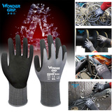 多给力WG-500劳保防油浸胶手套 园艺维修搬运耐磨灵巧工作手套