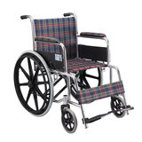 雅德 轮椅YC2000 老年老人折叠轻便轮椅 手动手推车 铝合金lunyi