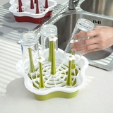 创意塑料沥水杯架 厨房置物架玻璃杯水杯收纳架 挂架杯子架