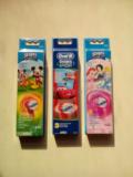 Oral-B欧乐B德国进口儿童电动牙刷替换头EB10-3K三色可选