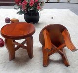 实木头小圆凳子换鞋凳客厅客厅茶几凳矮凳板坐凳小椅子