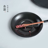 经典日式陶瓷小吃盘创意餐具碟子 糕点盘 凉菜碟 餐饮用瓷