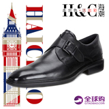 ECCO爱步男鞋16年秋冬新款英国正品代购商务正装皮鞋623084