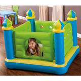 正品美国intex家用小型室内儿童玩具充气跳跳床城堡蹦蹦床 淘气堡
