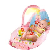 宝宝摇椅多功能BB凳轻便折叠电动安抚 婴儿摇椅儿童躺椅玩具礼物