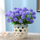 欧式陶瓷镂空干花花瓶摆件 现代简约创意花器 客厅餐桌插花装饰品