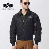 美国alpha阿尔法 45P飞行员夹克 加厚棉服 军迷户外保暖外套