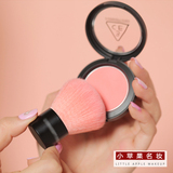 小苹果名妆韩国正品3ce 腮红刷(送皮套) 腮红刷化妆工具 现货特价