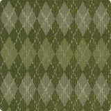 日本进口 草绿色菱形格针织纹 纯棉布拼布料印染花布 手工diy布头