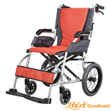 德国康扬轮椅KM-2500超轻 老年人残疾人代步旅行轮椅车折叠轻便
