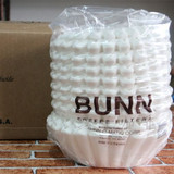 美国进口BUNN碗型咖啡滤纸 蒸馏机/美式商用咖啡机滤纸 50张