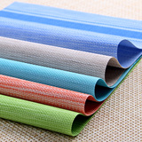 特价 双色PVC餐垫长方形隔热垫西餐垫餐桌垫碗垫盘垫杯垫餐布水洗