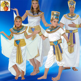 cosplay万圣节服装 民族服饰 埃及法老艳后服装 儿童王子公主服