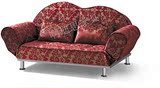 两用宜家小户型布艺多功能折叠沙发床贵妃椅 欧式 1.2米双人实木
